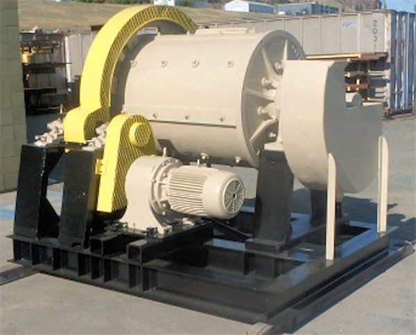 Denver 3' X 4' Skid Mounted Ball Mill With 20 Hp Motor)